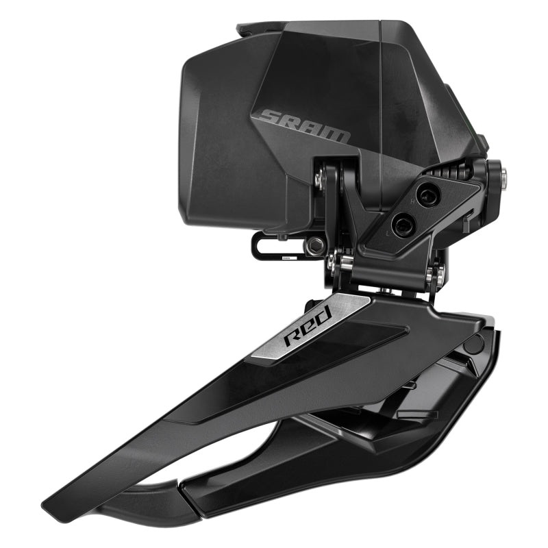 RED AXS Front Derailleur – 2×12-Speed Braze-on Battery Not Included BLK E1