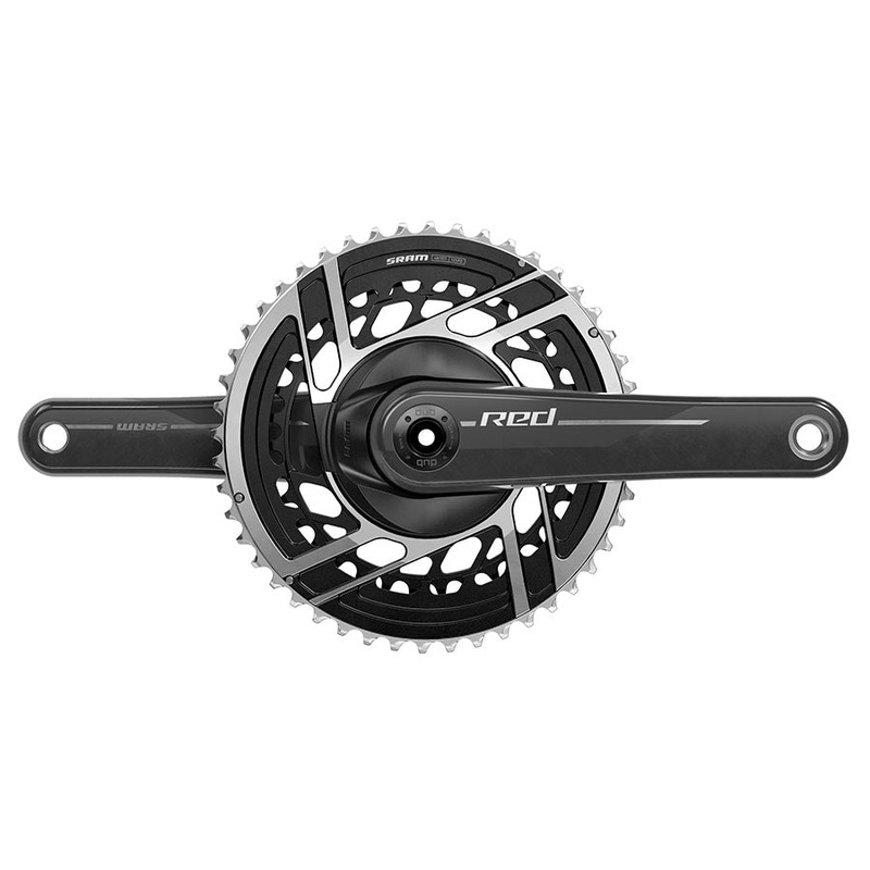 RED Crankset – 167.5mm 2x 12-Speed 48/35t 8-Bolt Direct Mount DUB Spindle Interface Natural Carbon E1
