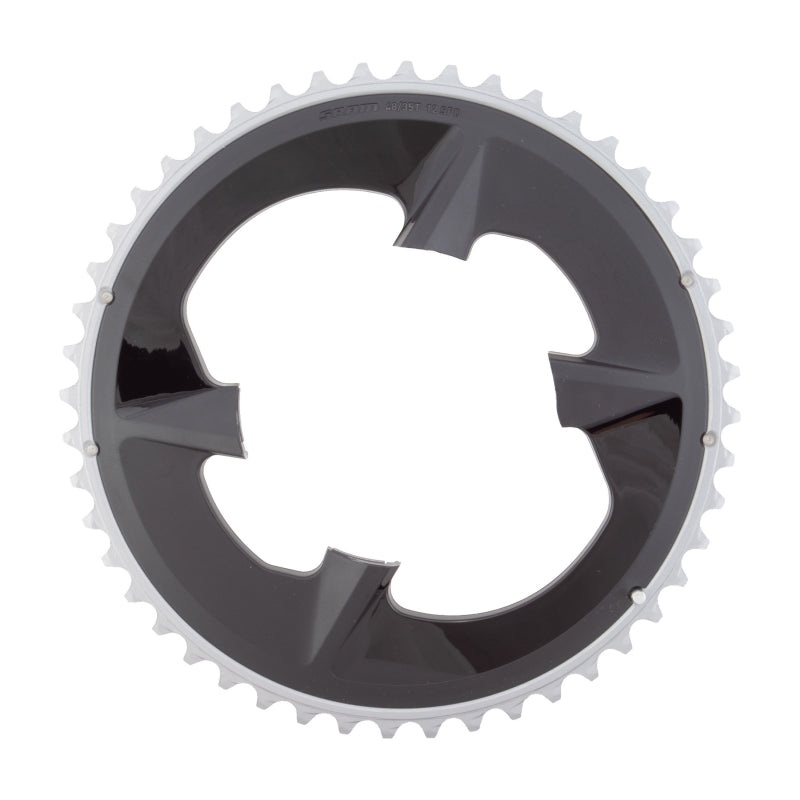 Rival 2×12-Speed Outer Chainring – 48t 107 BCD BLK For use 35t Inner