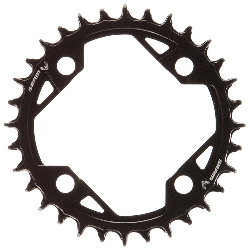 T-Type Light eMTB Chainring Teeth: 32 Speed: 12 BCD: 94 Bolts: 4 Aluminum Black