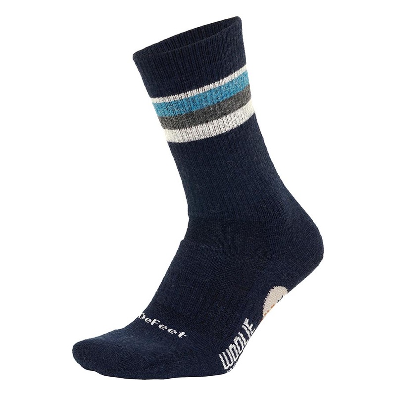 Woolie Boolie 6 Socks Compass Navy M Pair