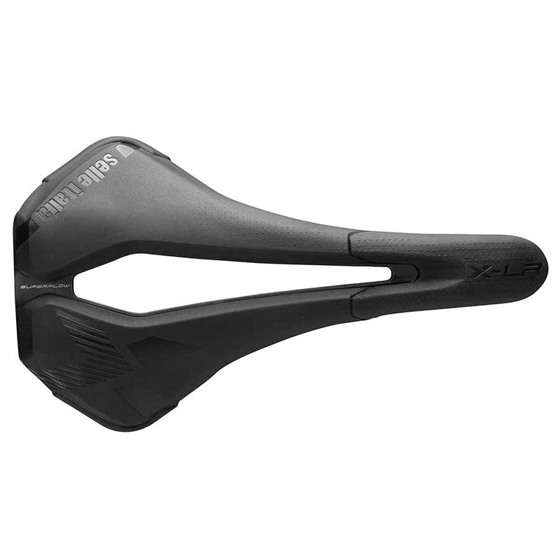 X-LR TM Air Cross Superflow Saddle 268 x 140mm 224g Black