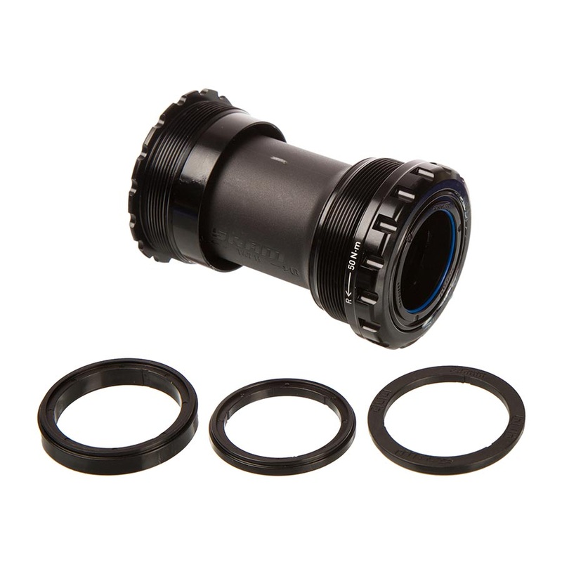 DUB T47 Bottom Bracket – T47 77mm Road and Road Wide Black