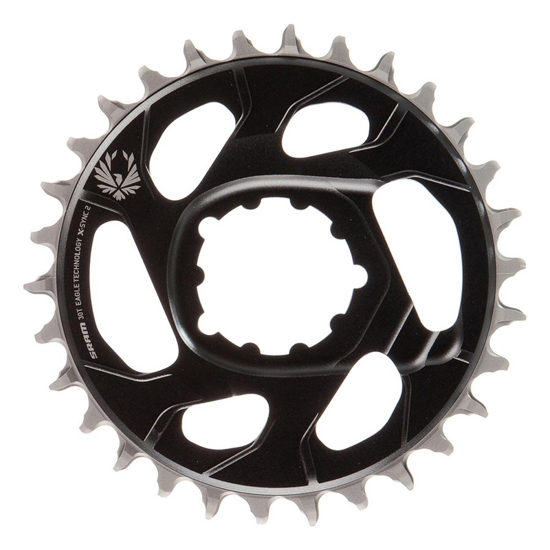 Eagle X-SYNC 2 Direct Mount Chainring – 30t Direct Mount -4mm Offset Lunar/Polar Grey