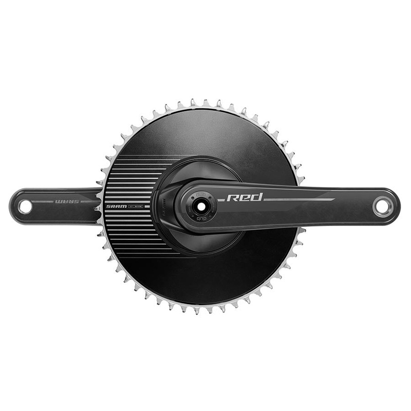 RED 1 Crankset – 160mm 12-Speed 50t Aero Chainring 8-Bolt Direct Mount DUB Spindle Interface Natural Carbon E1