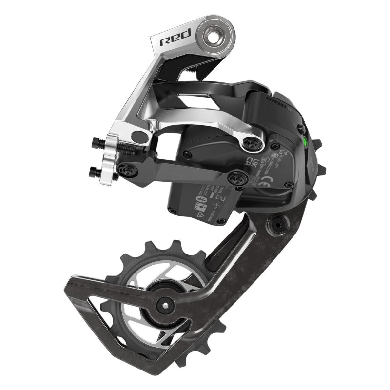 RED AXS Rear Derailleur – 12-Speed Medium Cage 36t Max Battery Not Included BLK E1
