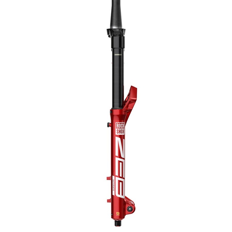 ZEB Ultimate A3 Suspension Fork 27.5 DebonAir+ W/ButterCups 190mm 1-1/8-1.5 15x110mm TA Rake: 44mm Red