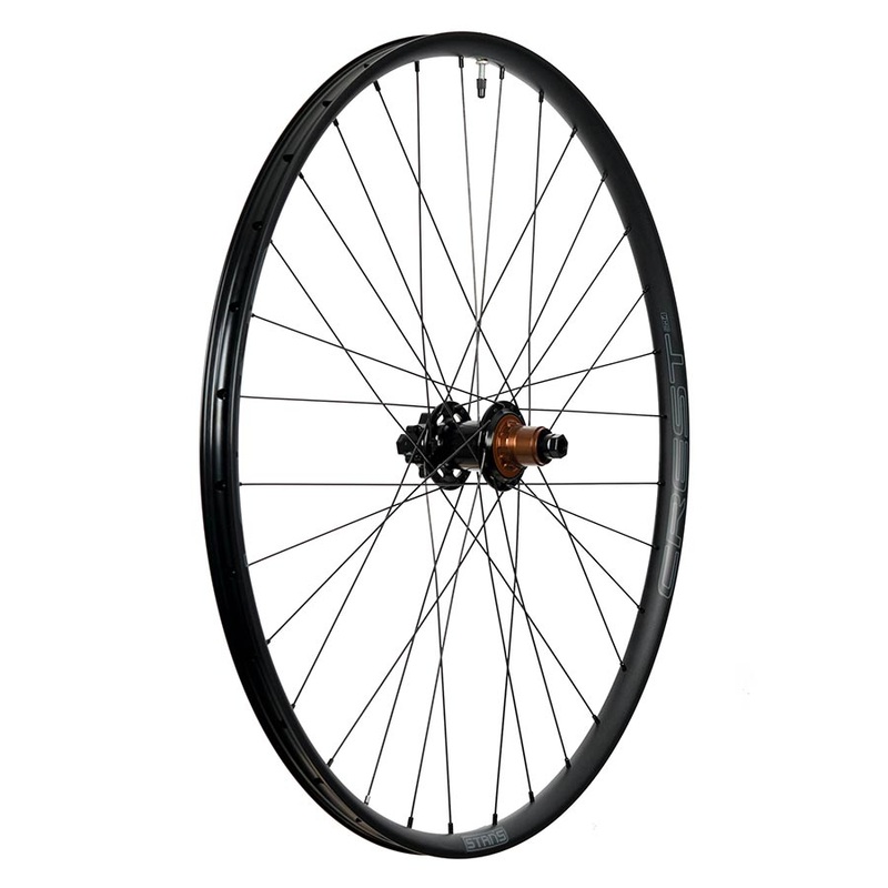 Crest MK4 Wheel Rear 27.5 / 584 Holes: 32 12mm TA 148mm Disc IS 6-bolt Shimano Micro Spline