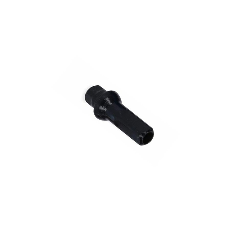 Polyax Aluminum Double Square Nipples Diameter: 2.0 Length: 16 Black