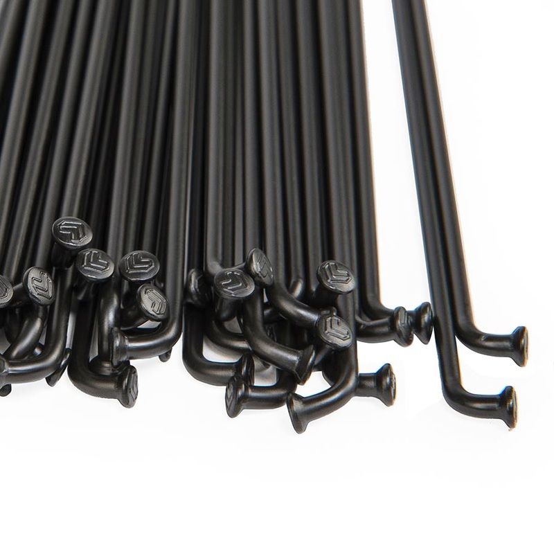 PG Spokes J-Bend Black Length: 186 40pcs