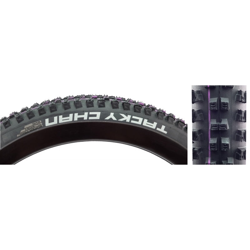 Tacky Chan Mountain Tire 29″x2.40 Folding Clincher Addix Ultra Soft Super Trail TL Easy 67TPI Black 29 x 2.4″