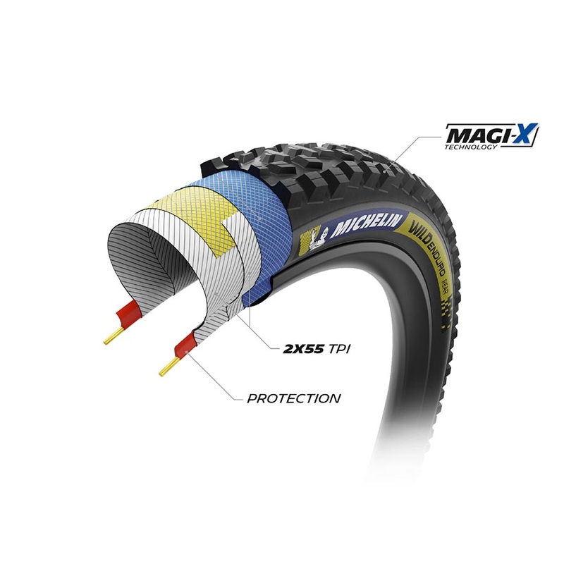 Wild Enduro Rear Racing Line 29X2.40 Black/Dark 29 x 2.4″