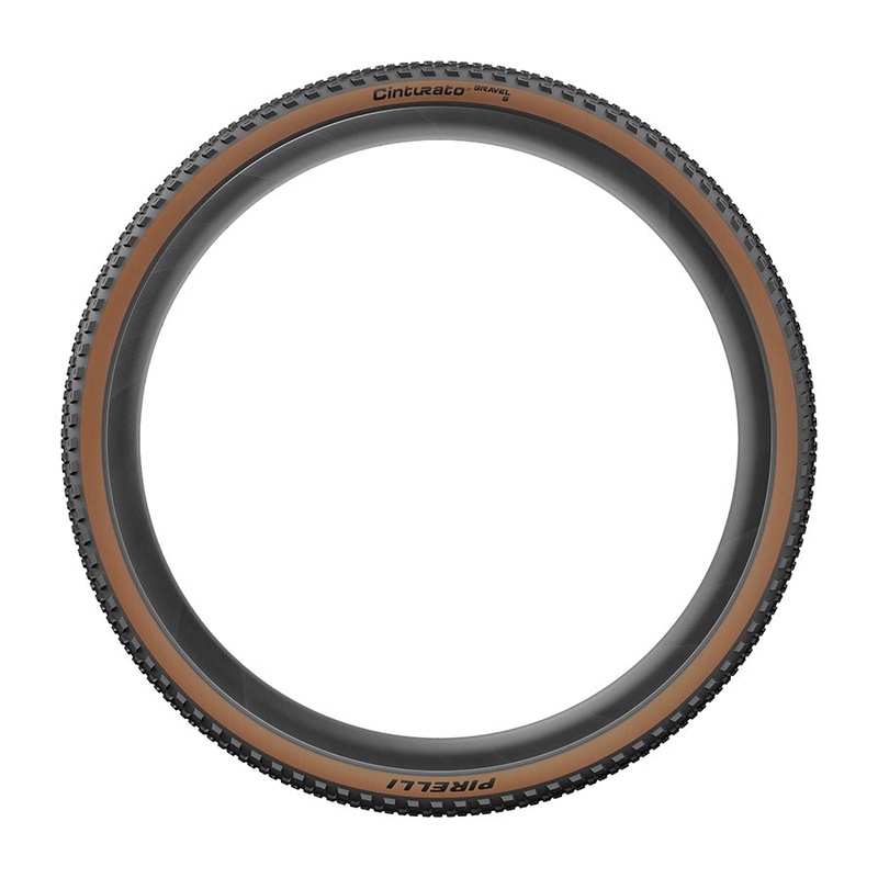 Cinturato Gravel S Tire – 700 x 45 Tubeless Folding Black/Tan 700 x 45c