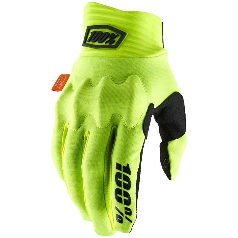 Cognito Gloves – Flourescent Yellow/Black Full Finger Mens Medium