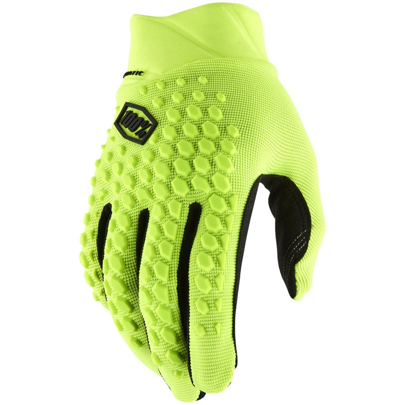 Geomatic Gloves – Flourescent Yellow Full Finger Mens Medium