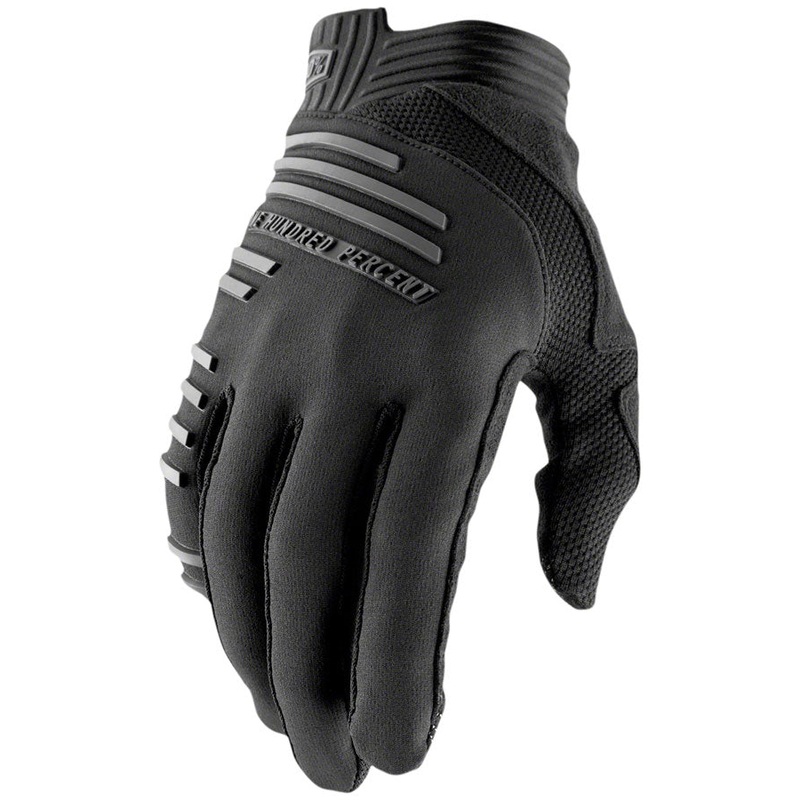 R-Core Gloves – Black Full Finger Mens Small