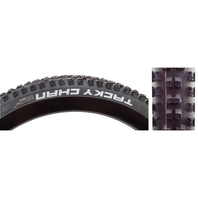 Tacky Chan Mountain Tire 29″x2.40 Folding Clincher Addix Soft Super Trail TL Easy 67TPI Black 29 x 2.4″