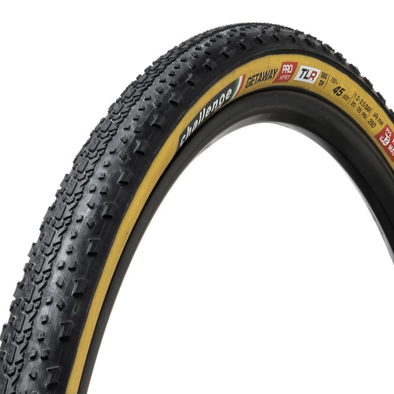 Tire Getaway Pro TLR Tire 700 x 45 Black/Tan 700 x 45c