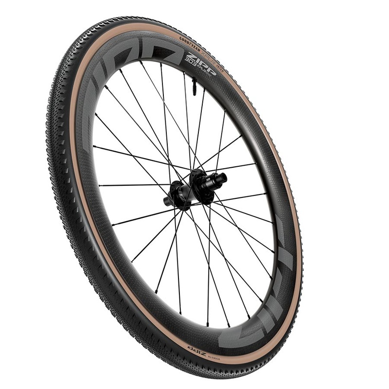 Zipp Goodyear XPLR Inter Gravel Tire 700x45C Folding Tubeless Ready Dynamic:UHP M:Wall Black 700 x 45c