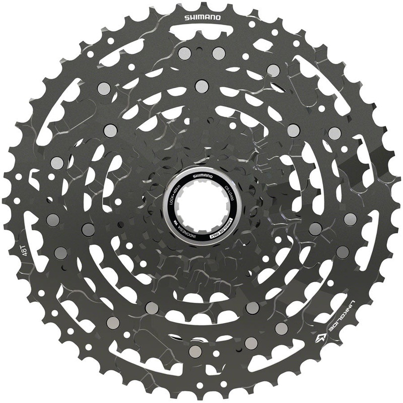 CUES  CS-LG400-10 Cassette – 10-Speed 11-48t LINKGLIDE Black
