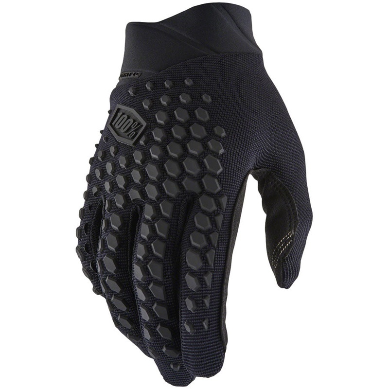 Geomatic Gloves – Black/Charcoal Full Finger Mens Small
