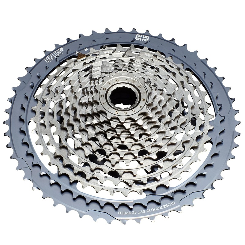 Helix Race Cassette – 12-Speed 13-52t Gray