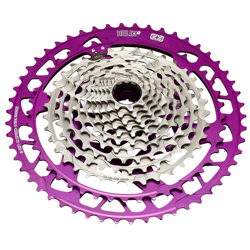Helix Race Cassette – 12-Speed 9-52t Eggplant