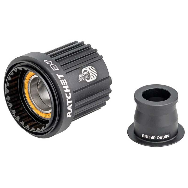 Ratchet EXP Freehub Body – Shimano Micro Spline MTN Light Aluminum Ceramic Bearing Kit w/ End Cap 12 x 142/148 mm