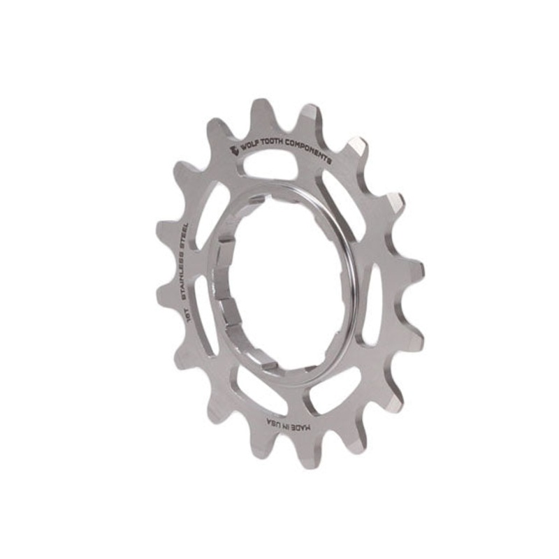 Single Speed Stainless Steel Cog – 16t Compatible 3/32″ Chains