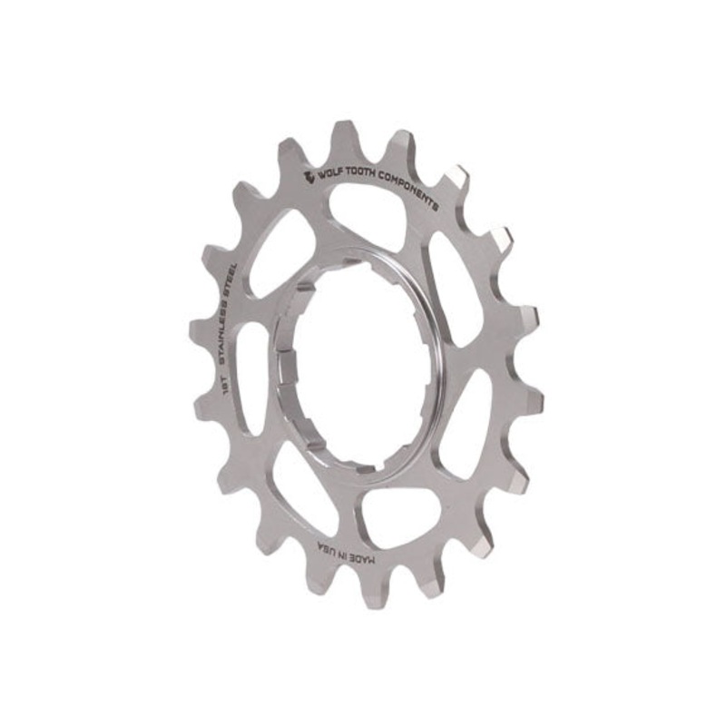 Single Speed Stainless Steel Cog – 18t Compatible 3/32″ Chains