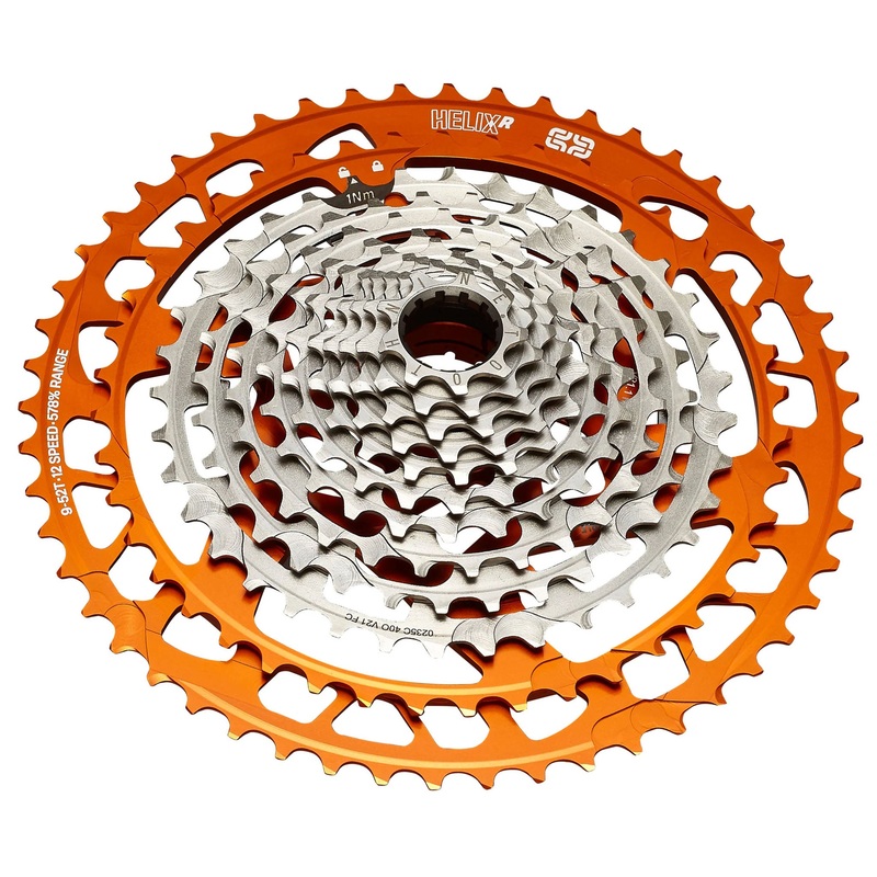 Helix Race Cassette – 12-Speed 9-52t Naranja