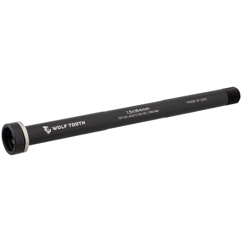 Rear Thru Axle – M12 1.5 x 164mm Black