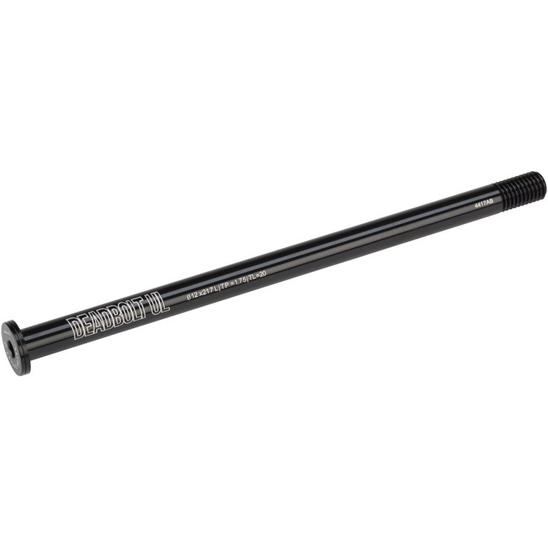 Deadbolt Ultralight Thru-Axle Rear 12mm Axle Diameter 217mm Length 1.75 Thread Pitch 20mm Thread Length