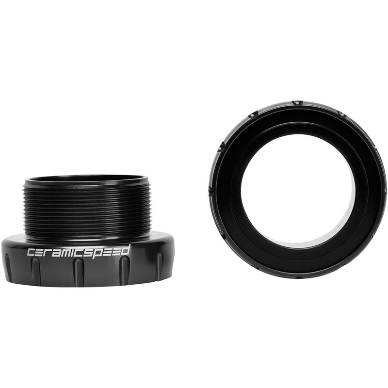 BSA Road Bottom Bracket – DUB Road Spindle Coated Races Black