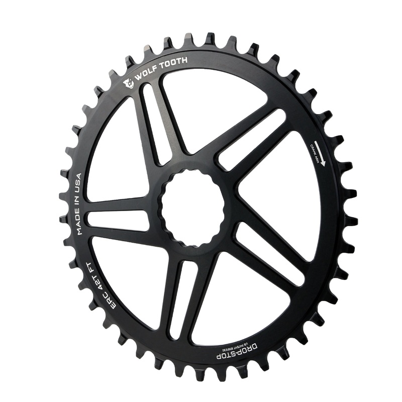 Direct Mount Chainring – 42t RaceFace/Easton CINCH Direct Mount Drop-Stop 10/11/12-Speed Eagle Flattop Compatible BLK