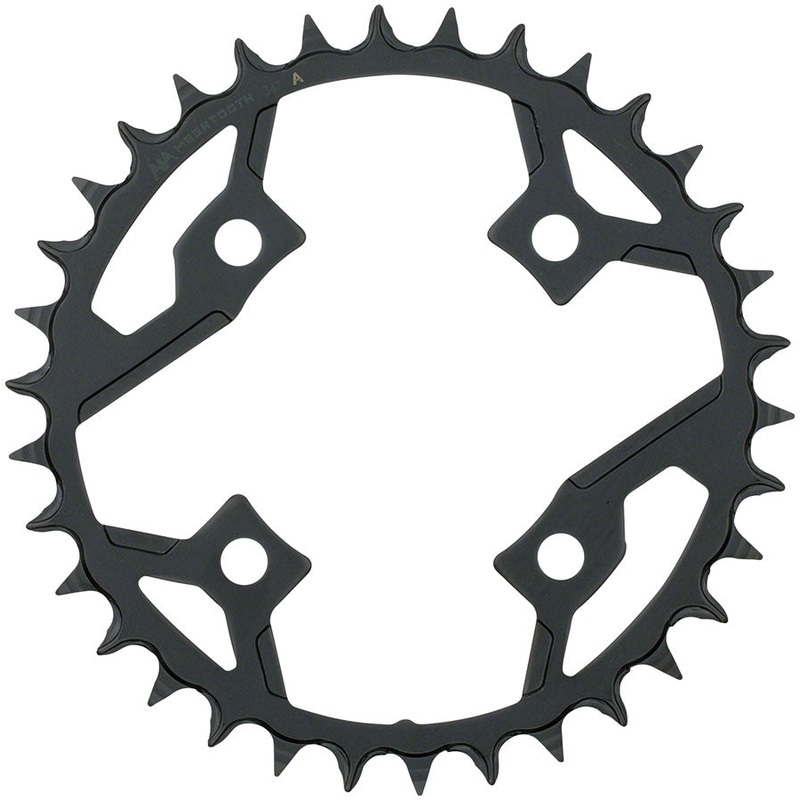 Gamma Pro Mega Tooth Chainring – 34t 82 BCD Steel 1 x 11-Speed BLK