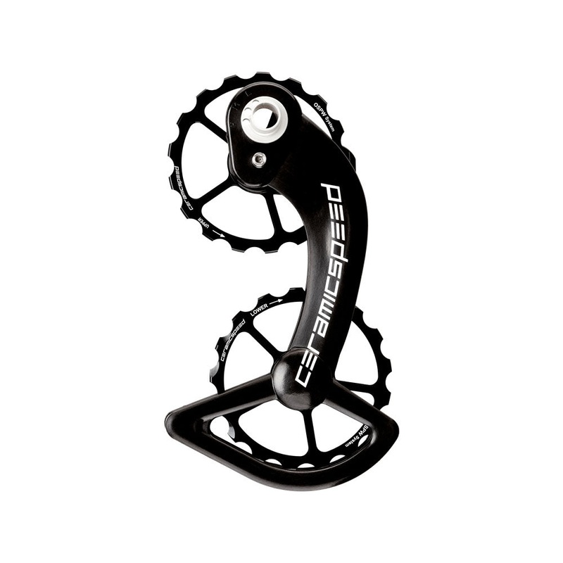 OSPW Pulley Wheel System Shimano 9000/6800 Series – Alloy Pulley Carbon Cage BLK