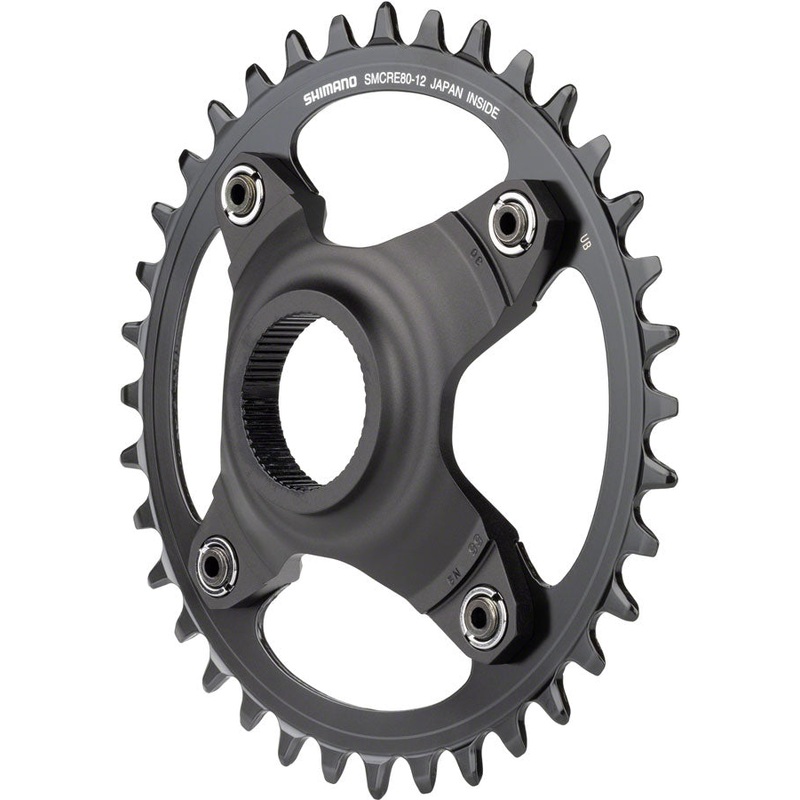 STEPS SM-CRE80-12-B Chainring – 36T Without Chainguard 55mm Chainline BLK