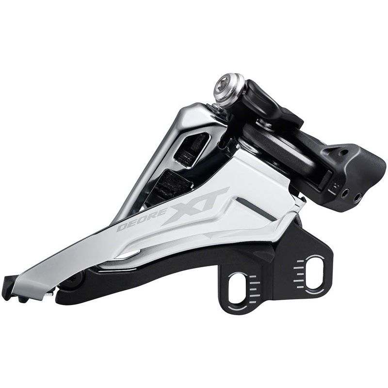 XT FD-M8100-E Front Derailleur – 2×12 E2-Direct Mount Front Side-Swing BLK