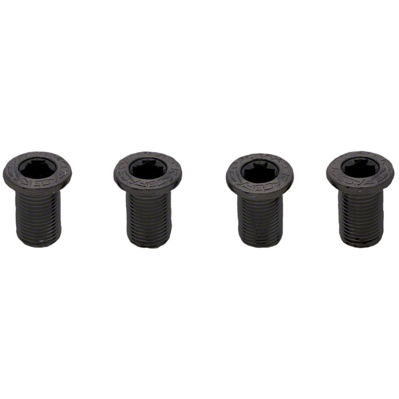Chainring Bolt Pack Set of 4 12.5mm Bolts Black