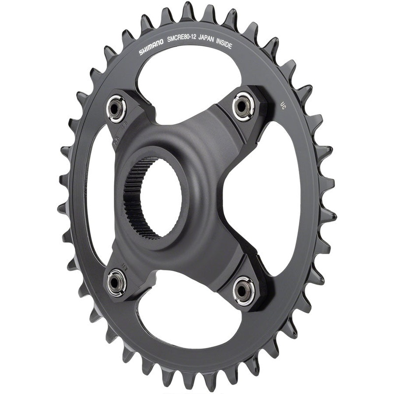 STEPS SM-CRE80-12-B Chainring – 38T Without Chainguard 55mm Chainline BLK