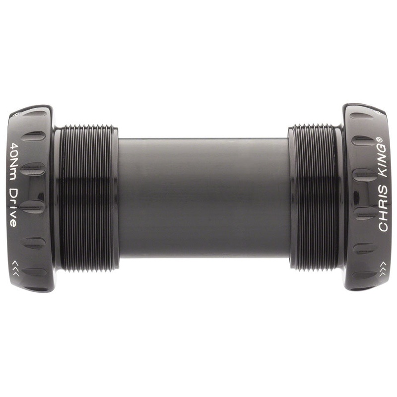 ThreadFit 24 Bottom Bracket Fit Kit 4 – English For Shimano Hollowtech II BLK