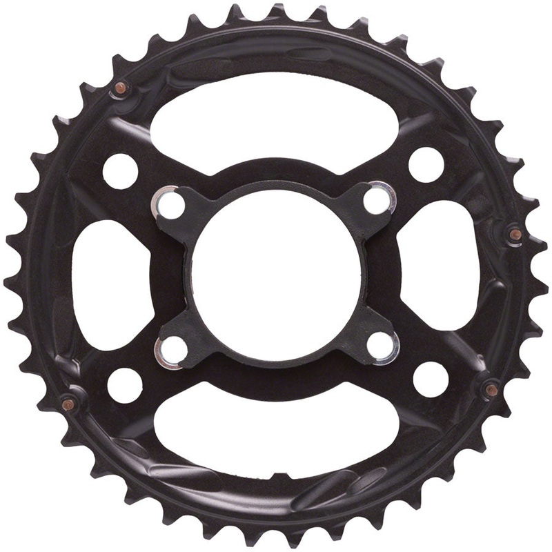 Tiagra FC-4703 10-Speed Chainring – 39t Asymmetric 110/74 BCD BLK Nut Holder