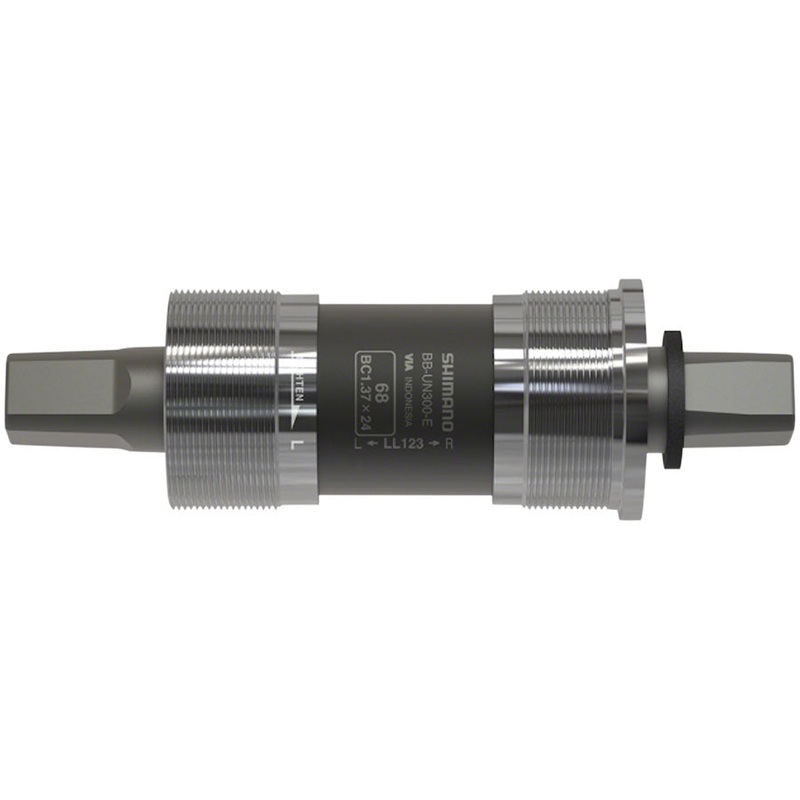 BB-UN300-E Bottom Bracket – English 68 x 122.5mm Spindle Square Taper JIS For E-Type Front Derailleur