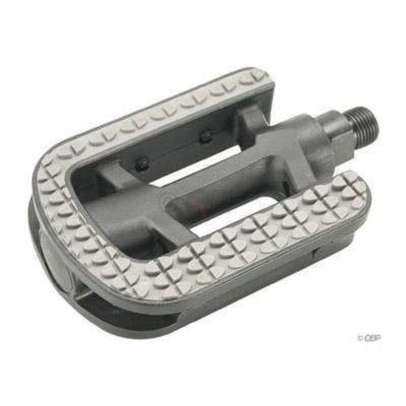 City Pedals – Platform Plastic 9/16″ Gray/Black Gray/Black