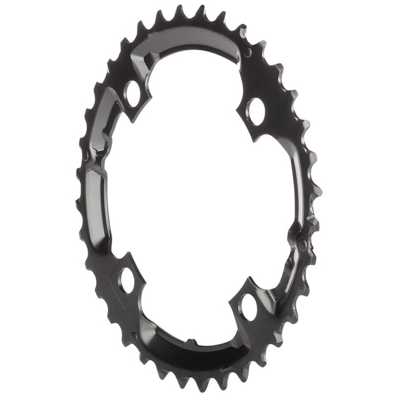 Deore M590 Chainring – 36t 104 BCD 4-Bolt 9-Speed Black