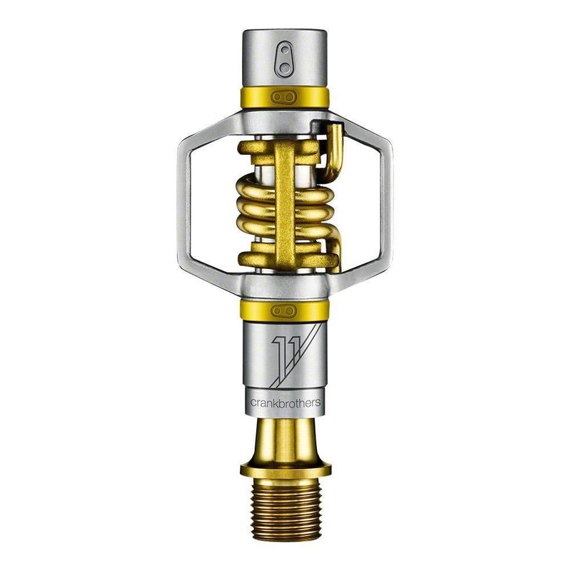 Egg Beater 11 Pedals – Dual Sided Clipless Titanium  9/16″ Gold Gold