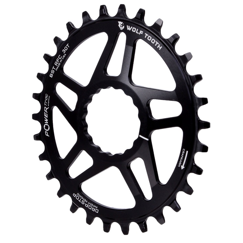 Elliptical Direct Mount Chainring – 30t RaceFace/Easton CINCH Direct Mount Drop-Stop B For Boost Cranks 3mm Offset BLK