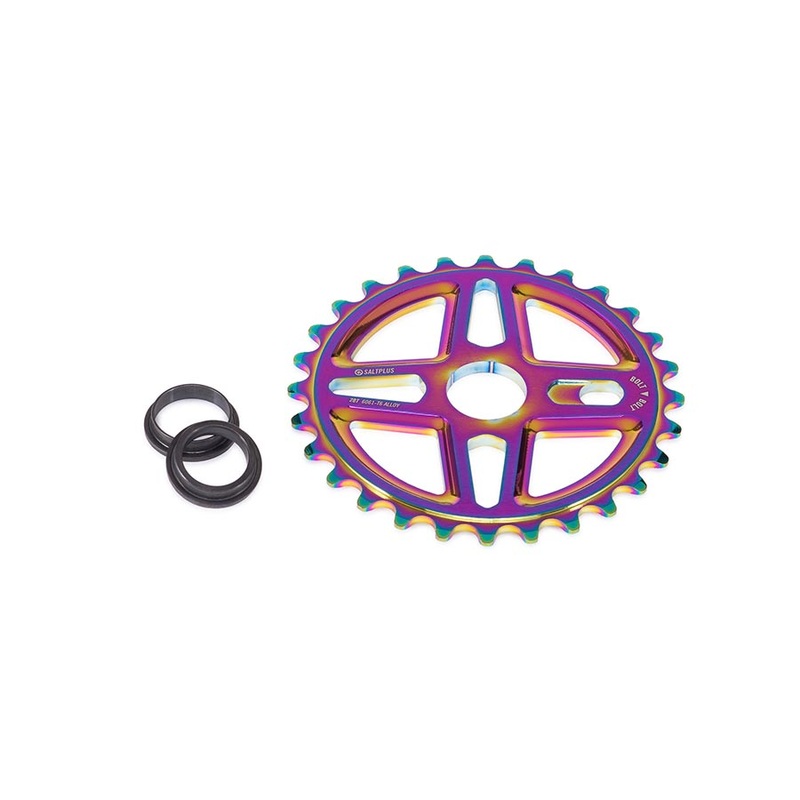 Plus Center Chainring Teeth: 25 6061-T6 Aluminum Multicolor