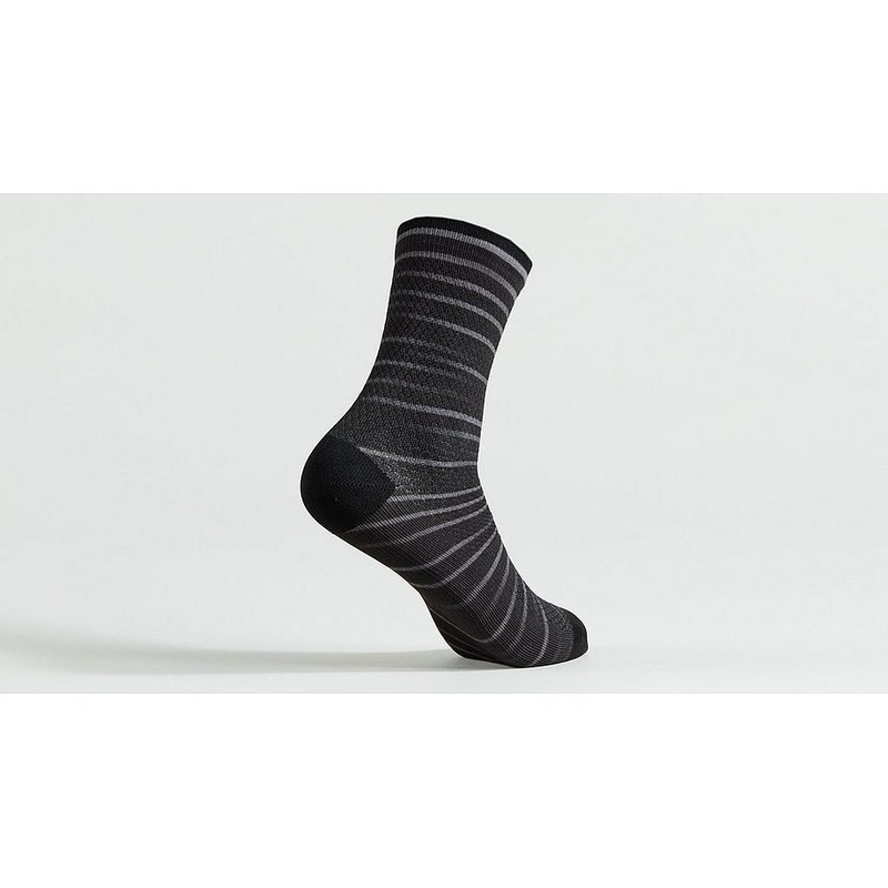 Soft Air Mid Sock – Black Mirage S